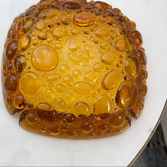 Vintage MCM Blenko Ashtray - Picture 10 of 14